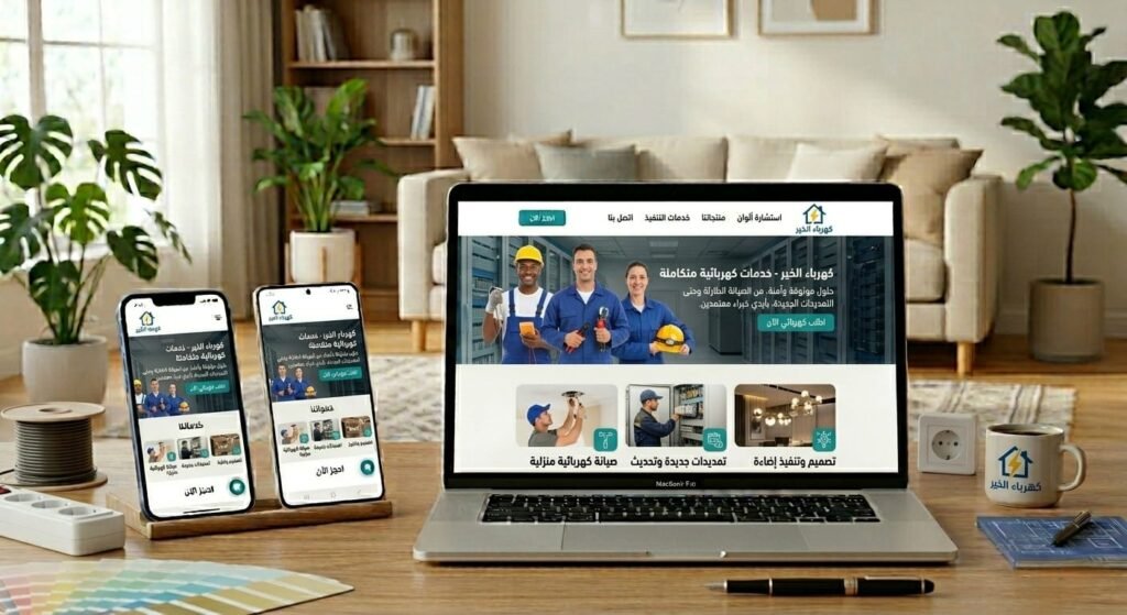 موقع شركة فني كهرباء